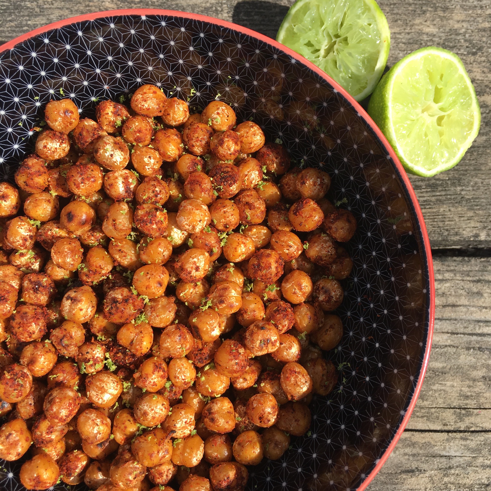 Zesty Spicy Chickpeas