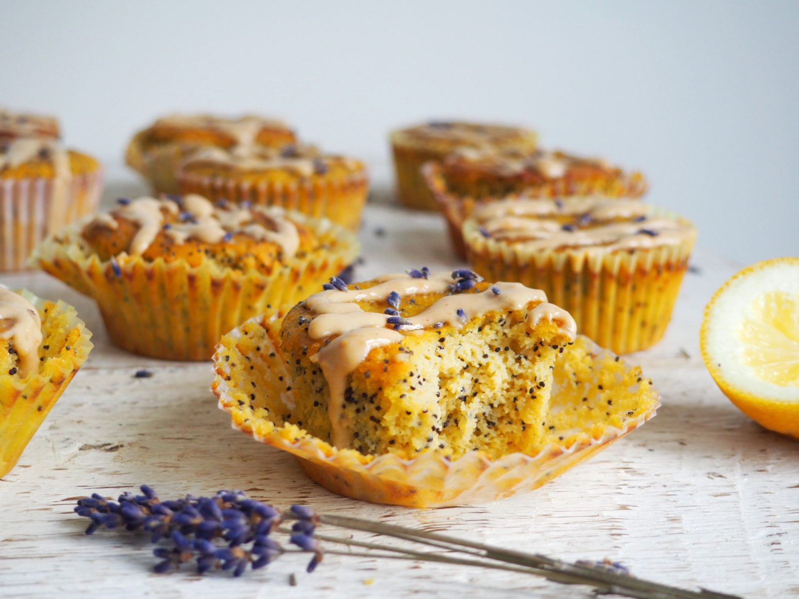 Paleo Lemon Poppy Seed Muffins