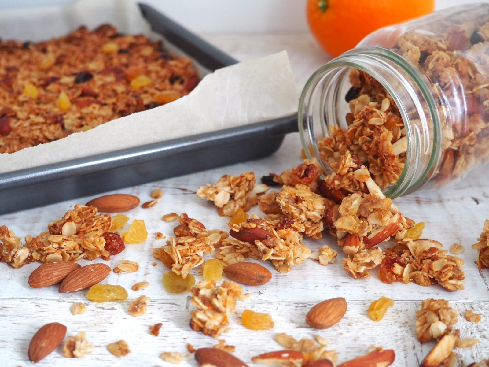 Almond Orange Granola