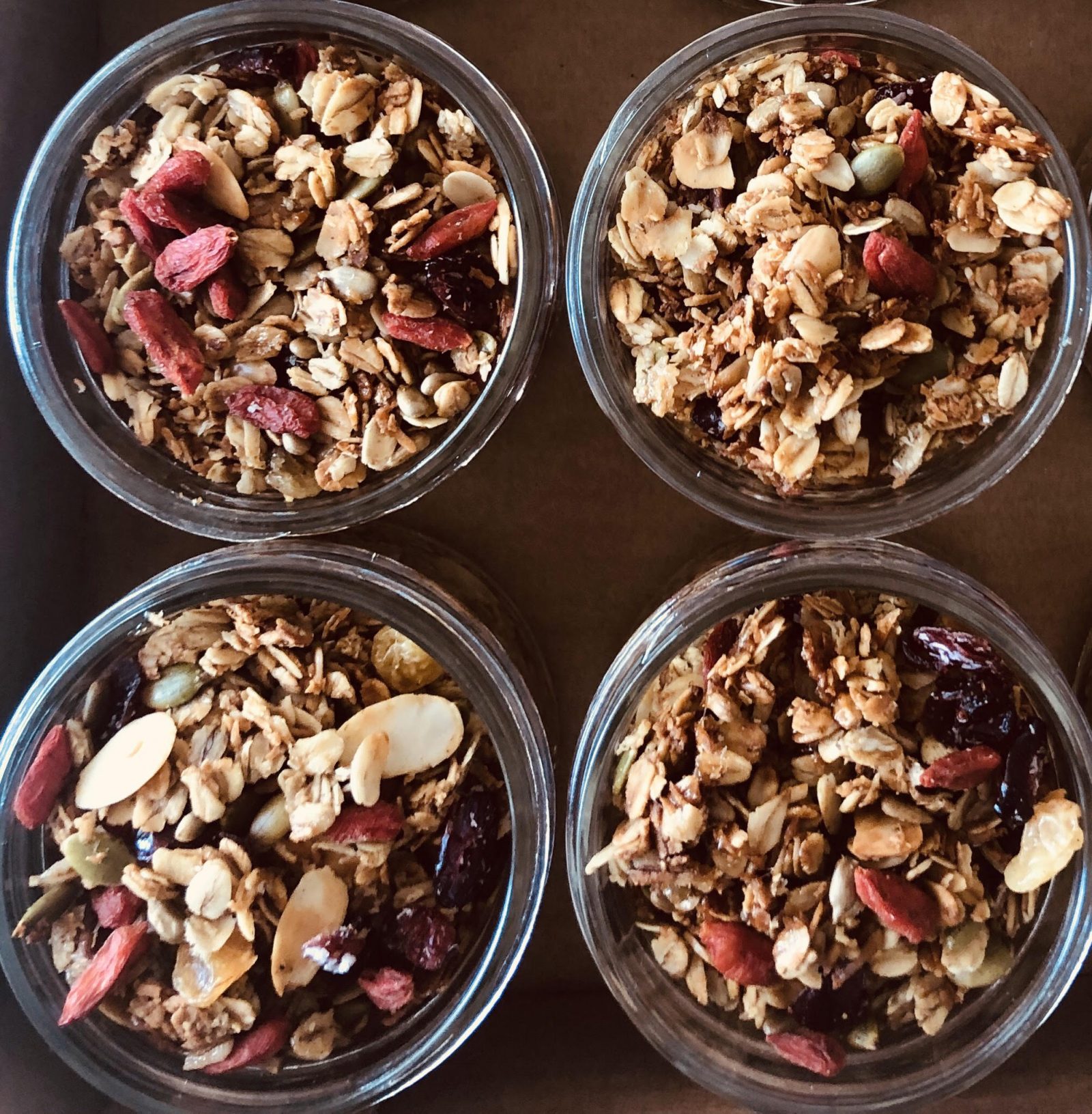 Homemade Goji & Cranberry Granola