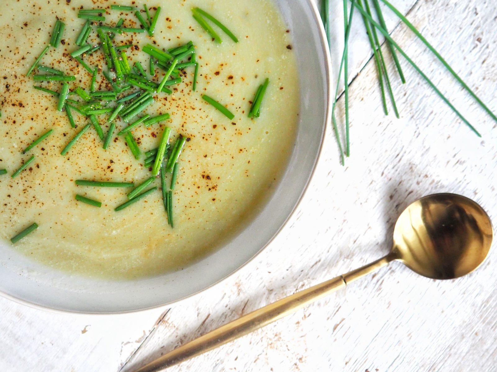 Creamy Potato Leek Soup