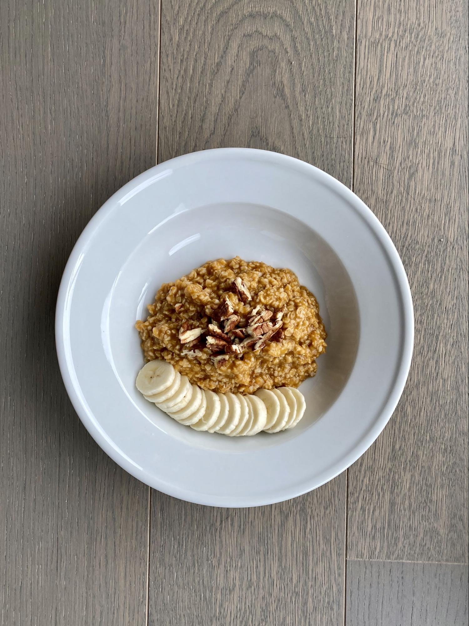 pumpkin oatmeal